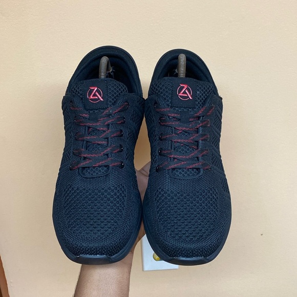 ZEBA Hands Free Slip On Sneakers Black Ember - Picture 3 of 17